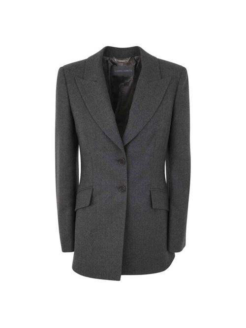 Giacca Donna grigio con collo a revers ALBERTA FERRETTI | 05055123A0509
